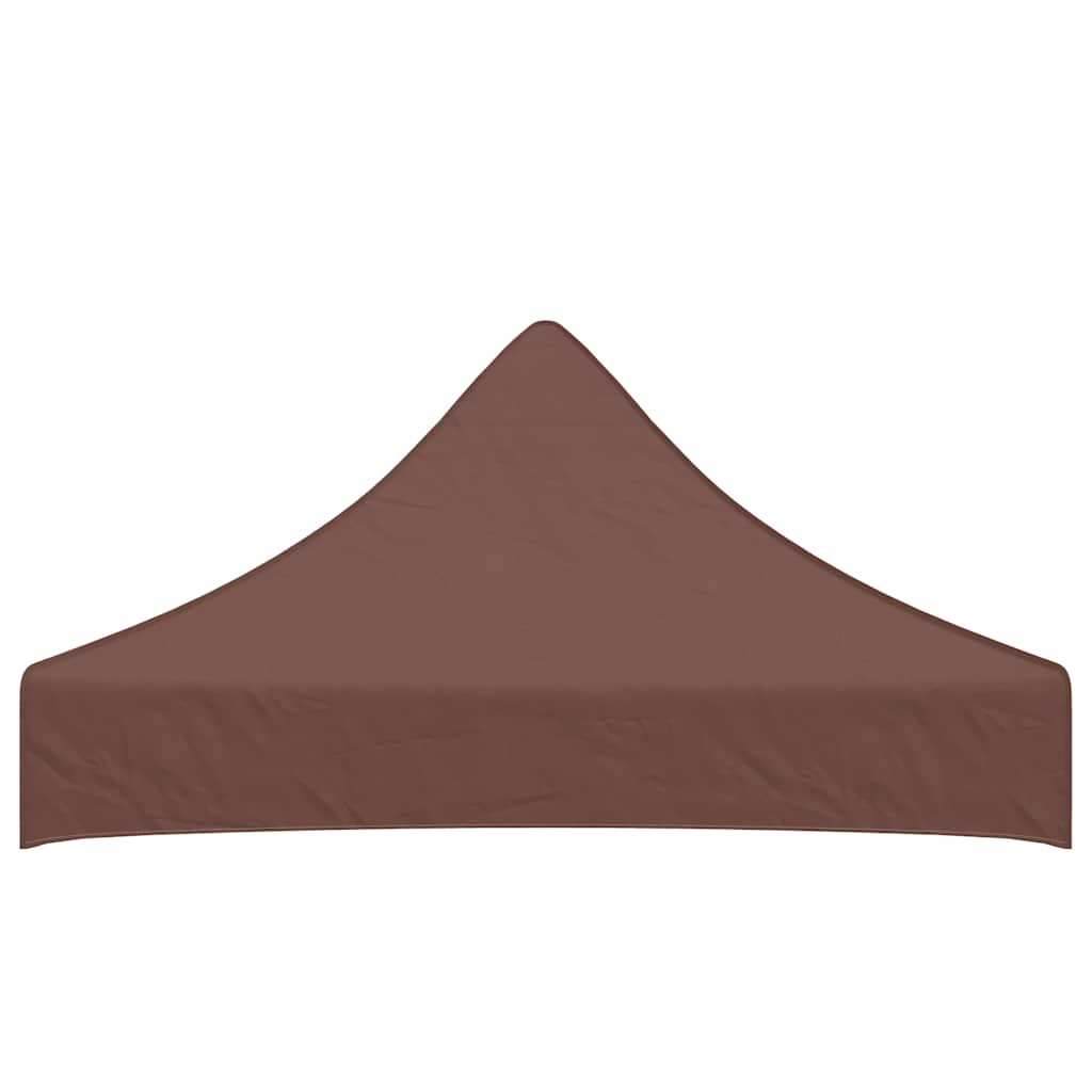 Party Tent Roof 2x2 m Brown 270 g/m²