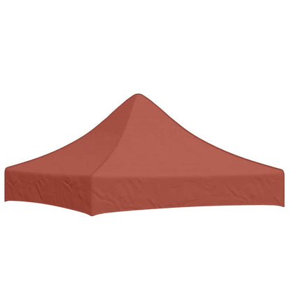 Party Tent Roof 2x2 m Terracotta 270 g/m²