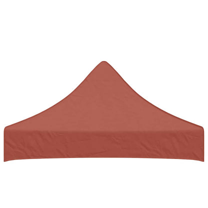 Party Tent Roof 2x2 m Terracotta 270 g/m²