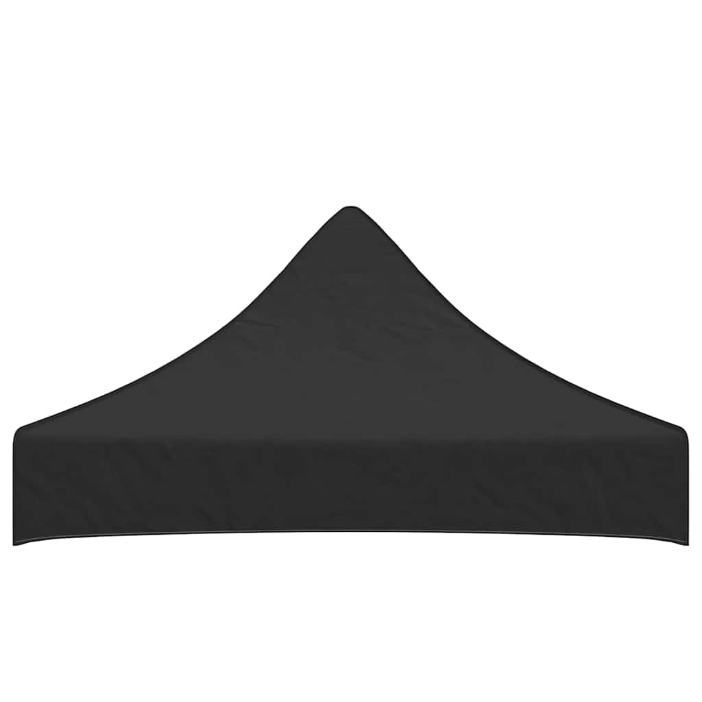 Party Tent Roof 2x2 m Black 270 g/m²