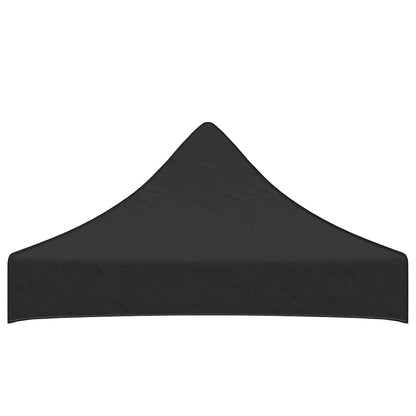 Party Tent Roof 2x2 m Black 270 g/m²