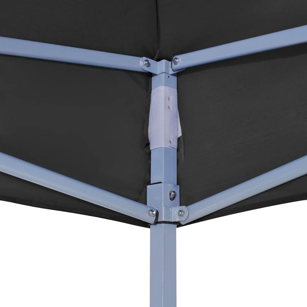 Party Tent Roof 2x2 m Black 270 g/m²