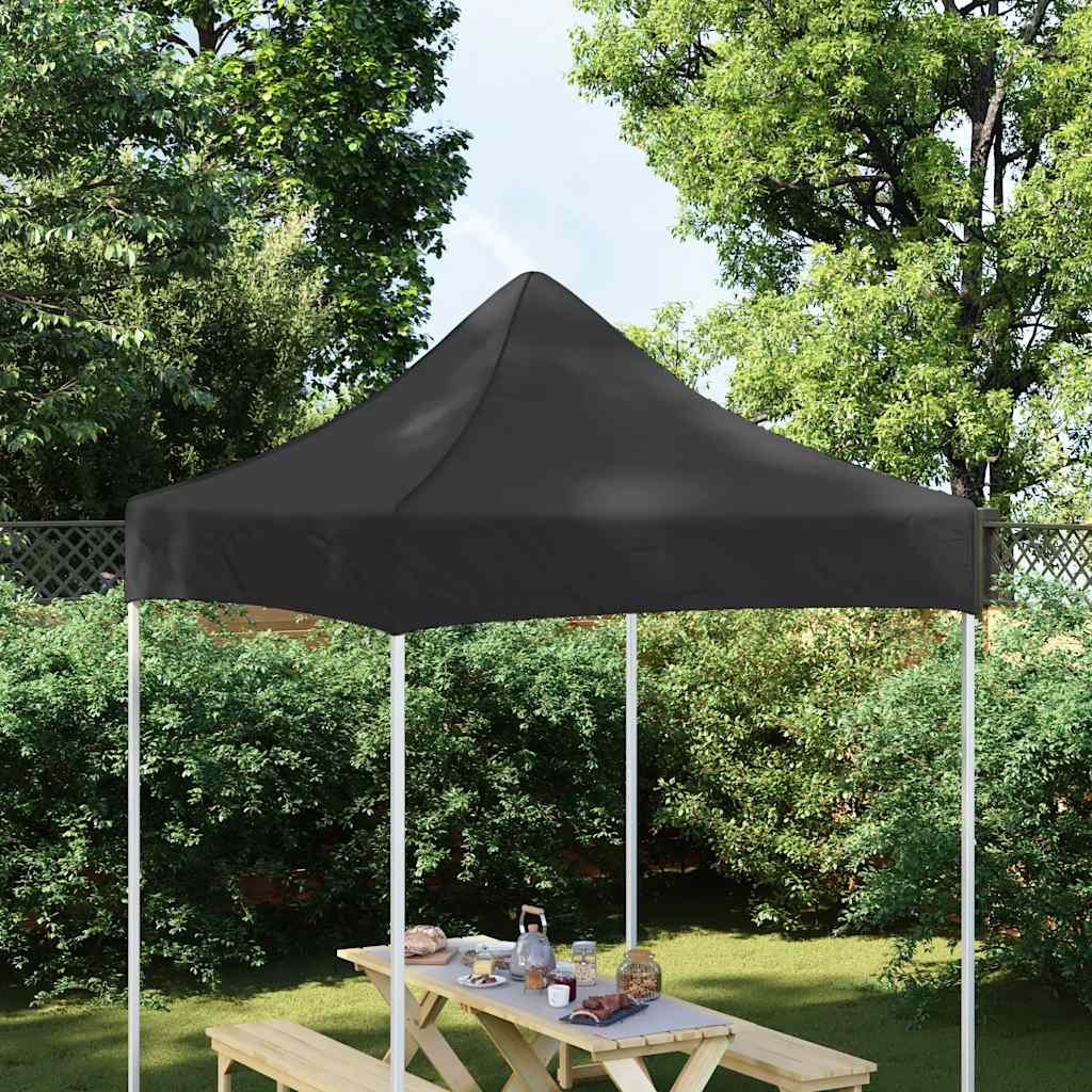Party Tent Roof 2x2 m Black 270 g/m²