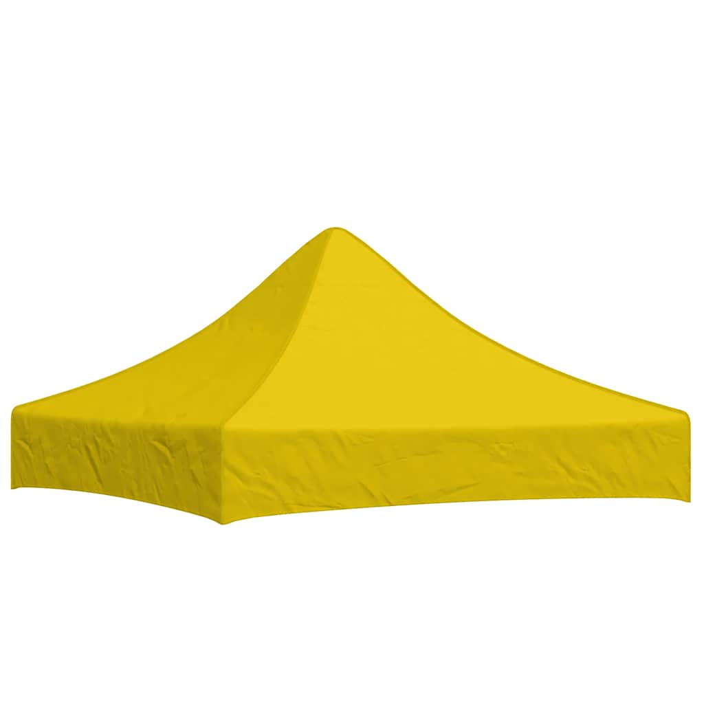 Party Tent Roof 2x2 m Yellow 270 g/m²