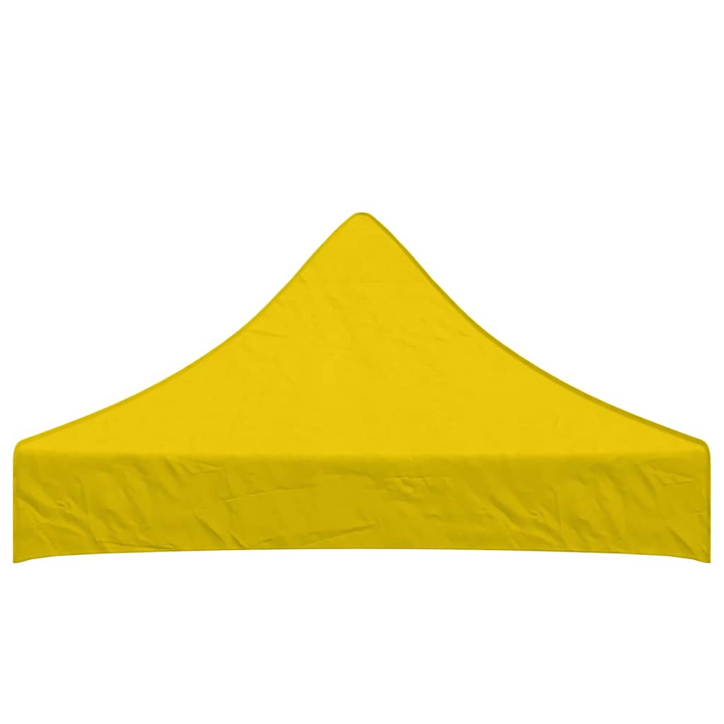 Party Tent Roof 2x2 m Yellow 270 g/m²