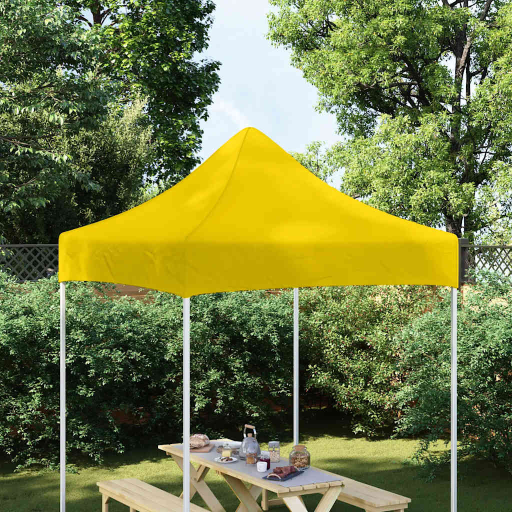 Party Tent Roof 2x2 m Yellow 270 g/m²