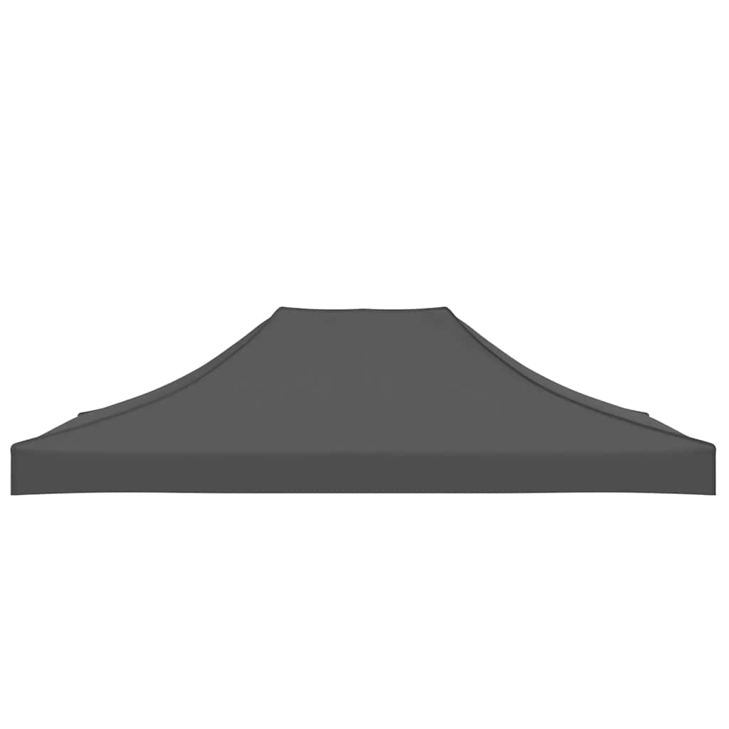 Party Tent Roof 4x3 m Anthracite 270 g/m²