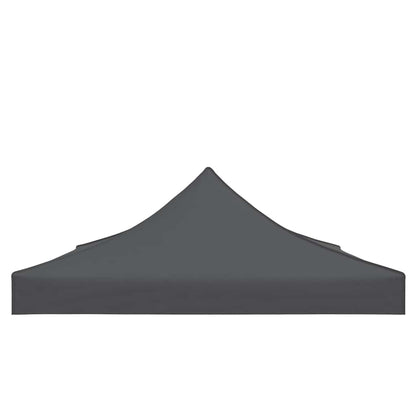 Party Tent Roof 4x3 m Anthracite 270 g/m²