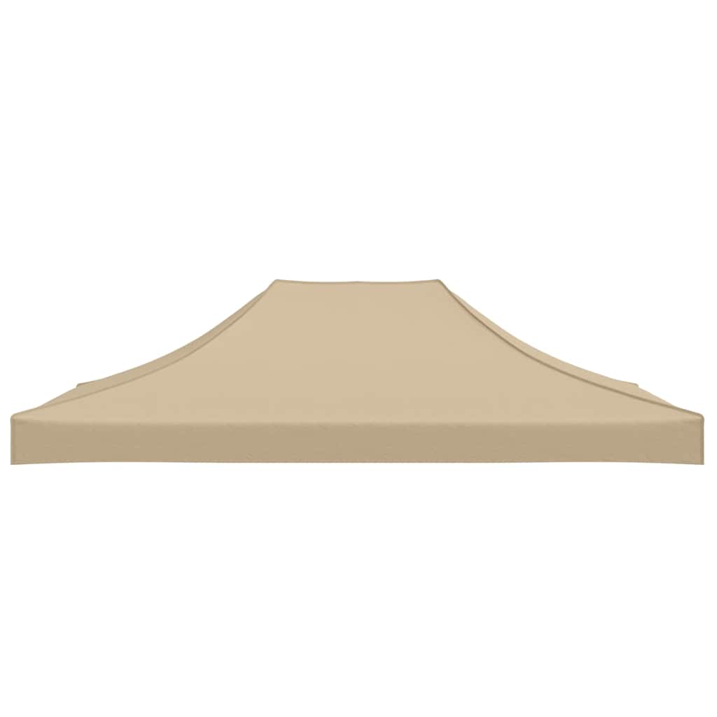 Party Tent Roof 4.5x3 m Beige 270 g/m²