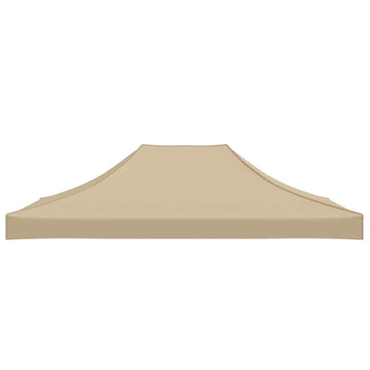 Party Tent Roof 4.5x3 m Beige 270 g/m²