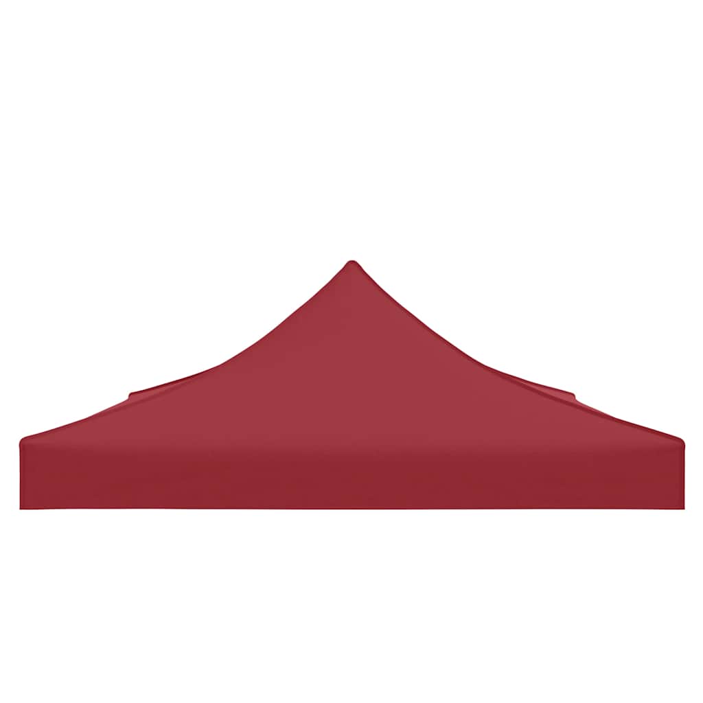 Party Tent Roof 4.5x3 m Burgundy 270 g/m²