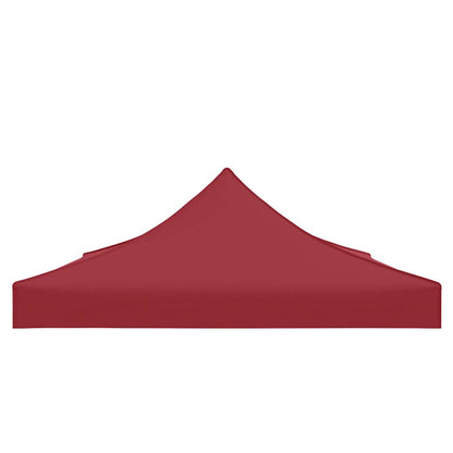Party Tent Roof 4.5x3 m Burgundy 270 g/m²