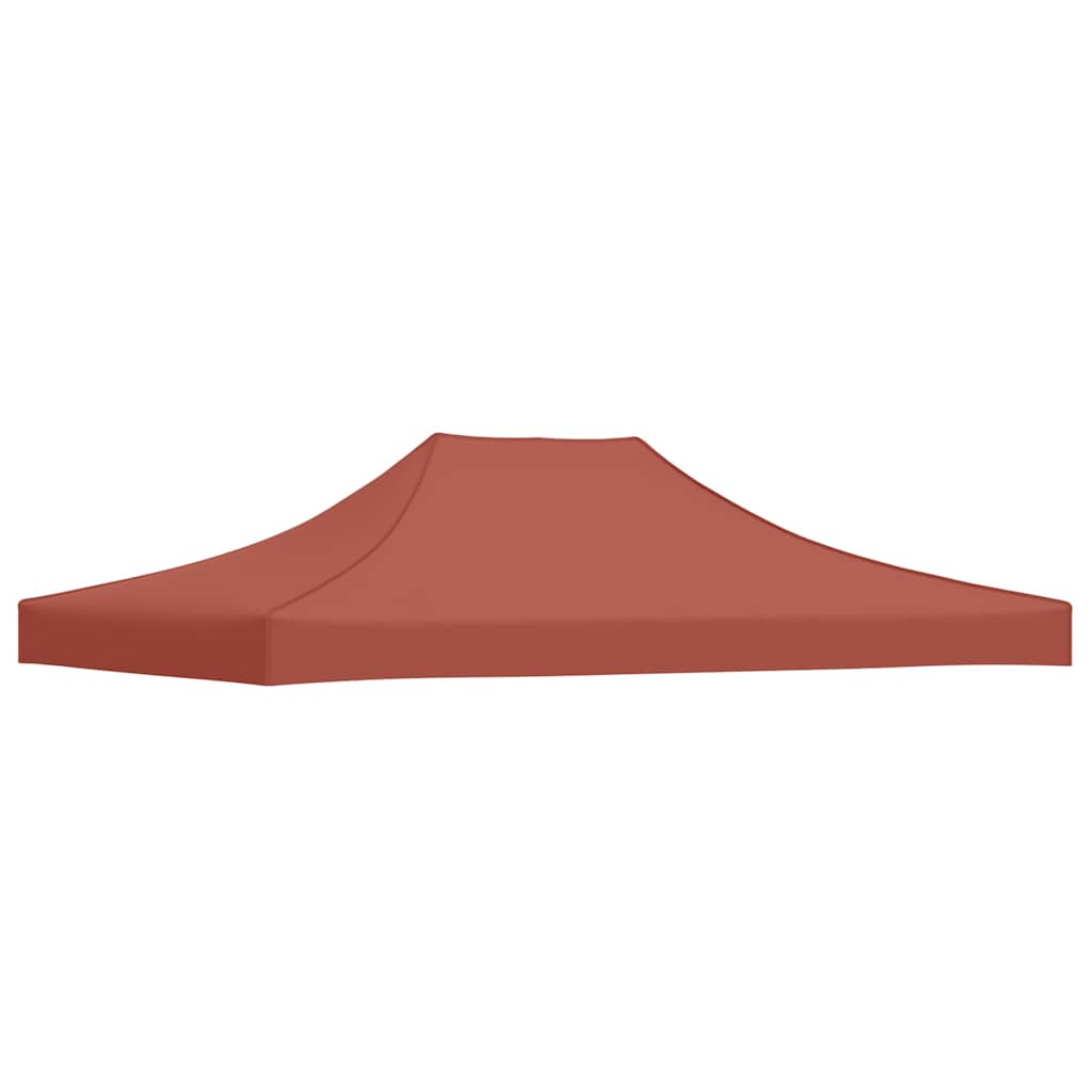 Party Tent Roof 4.5x3 m Terracotta 270 g/m²