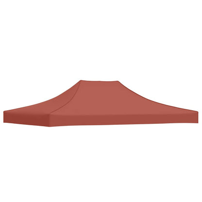 Party Tent Roof 4.5x3 m Terracotta 270 g/m²