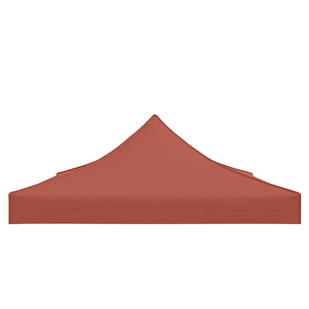 Party Tent Roof 4.5x3 m Terracotta 270 g/m²