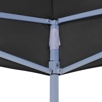 Party Tent Roof | Black | Oxford fabric with PVC coating | Large