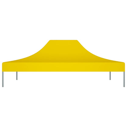 Party Tent Roof 4.5x3 m Yellow 270 g/m²