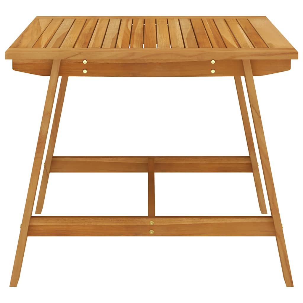 5 Piece Garden Dining Set Solid Acacia Wood