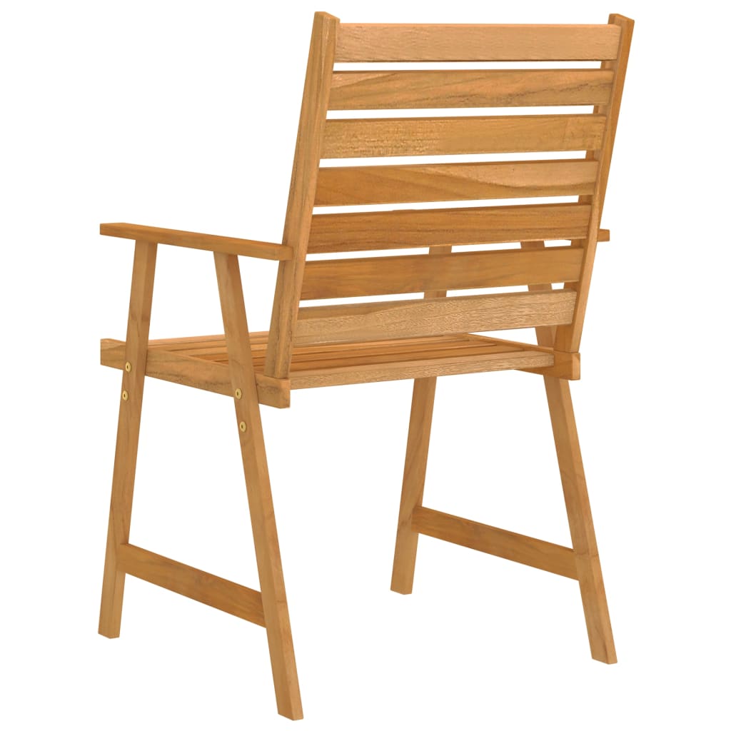 Outdoor Dining Set | Natural Wood | Solid Acacia wood | 5-Piece | Durable