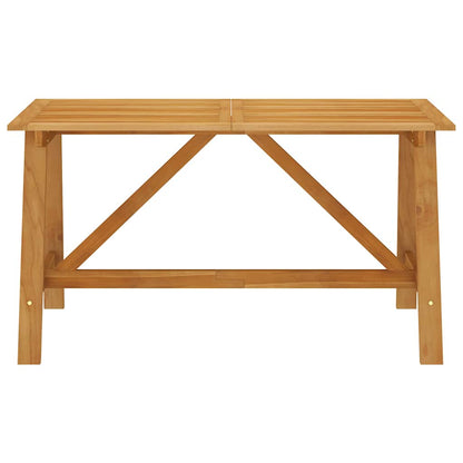 Outdoor Dining Set | Solid Acacia wood | Medium | Seats Many