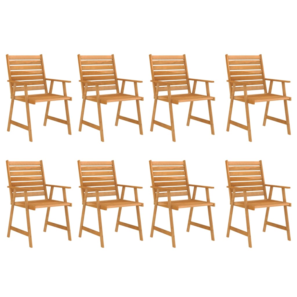 Outdoor Dining Set | Rich Warm Colour | Solid Acacia Wood | Large