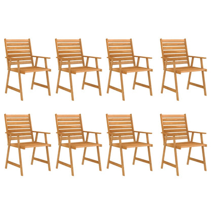 Outdoor Dining Set | Rich Warm Colour | Solid Acacia Wood | Large