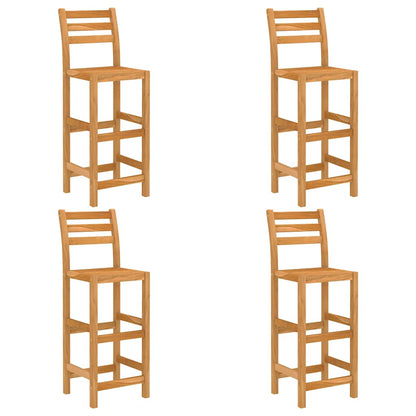 5 Piece Outdoor Bar Set Solid Acacia Wood