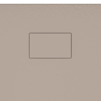 Shower Base Tray SMC Brown 90x80 cm