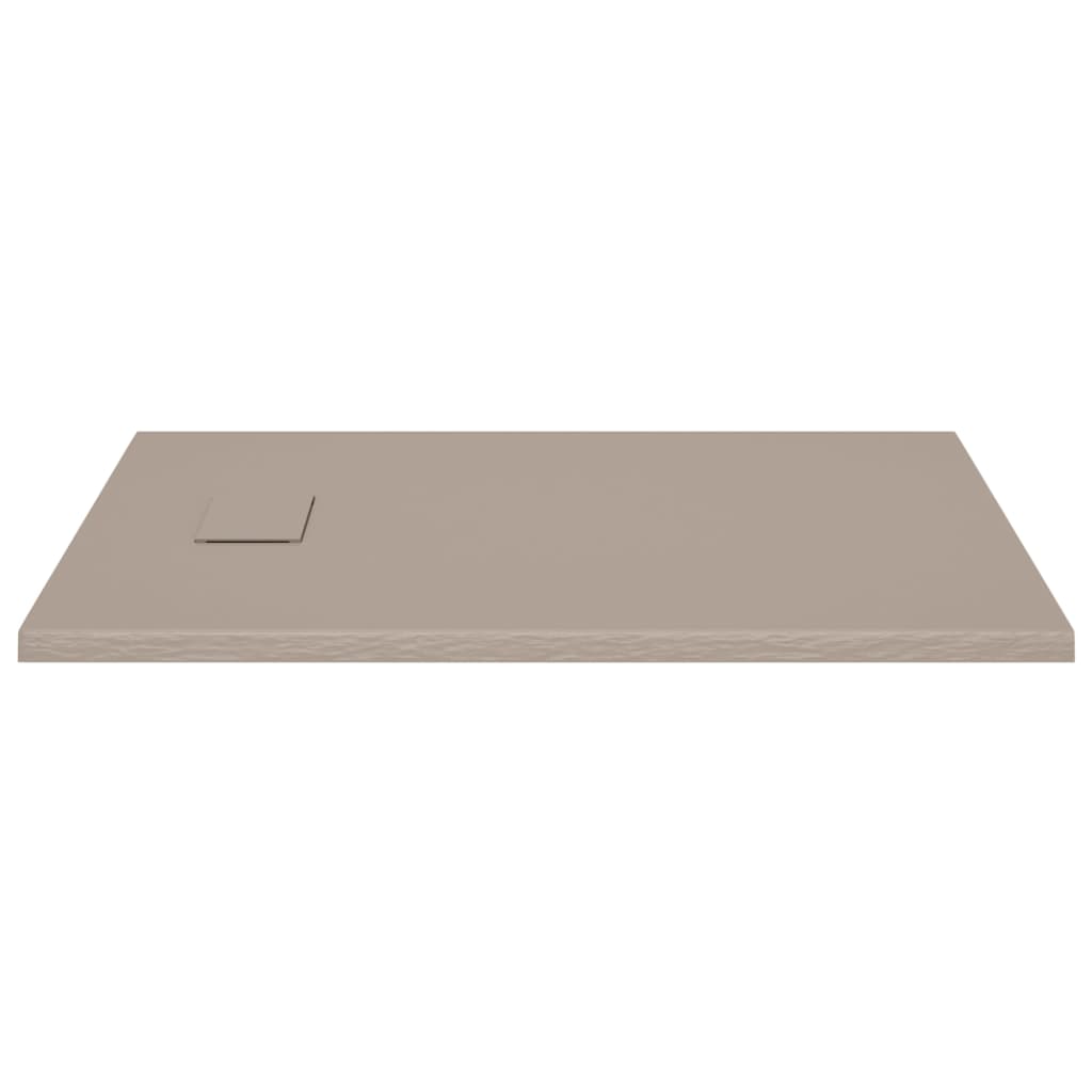 Shower Base Tray SMC Brown 100x80 cm