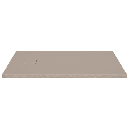 Shower Base Tray SMC Brown 100x80 cm