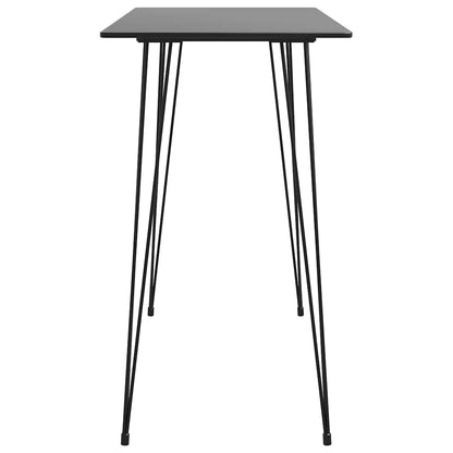 3057828 vidaXL 3 Piece Bar Set Black (248143+245390)