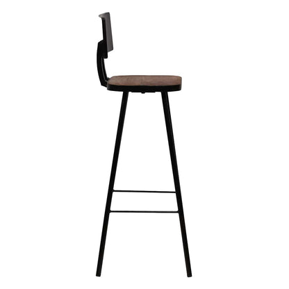 3057828 vidaXL 3 Piece Bar Set Black (248143+245390)
