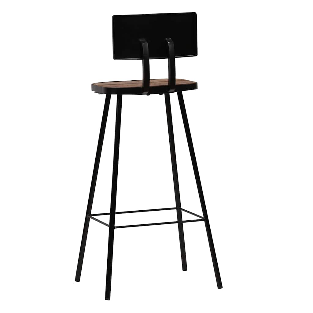 3057828 vidaXL 3 Piece Bar Set Black (248143+245390)