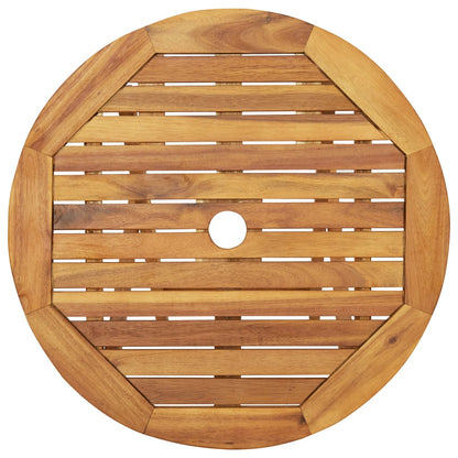 Garden Dining Set | Natural wood | Solid acacia wood | Compact