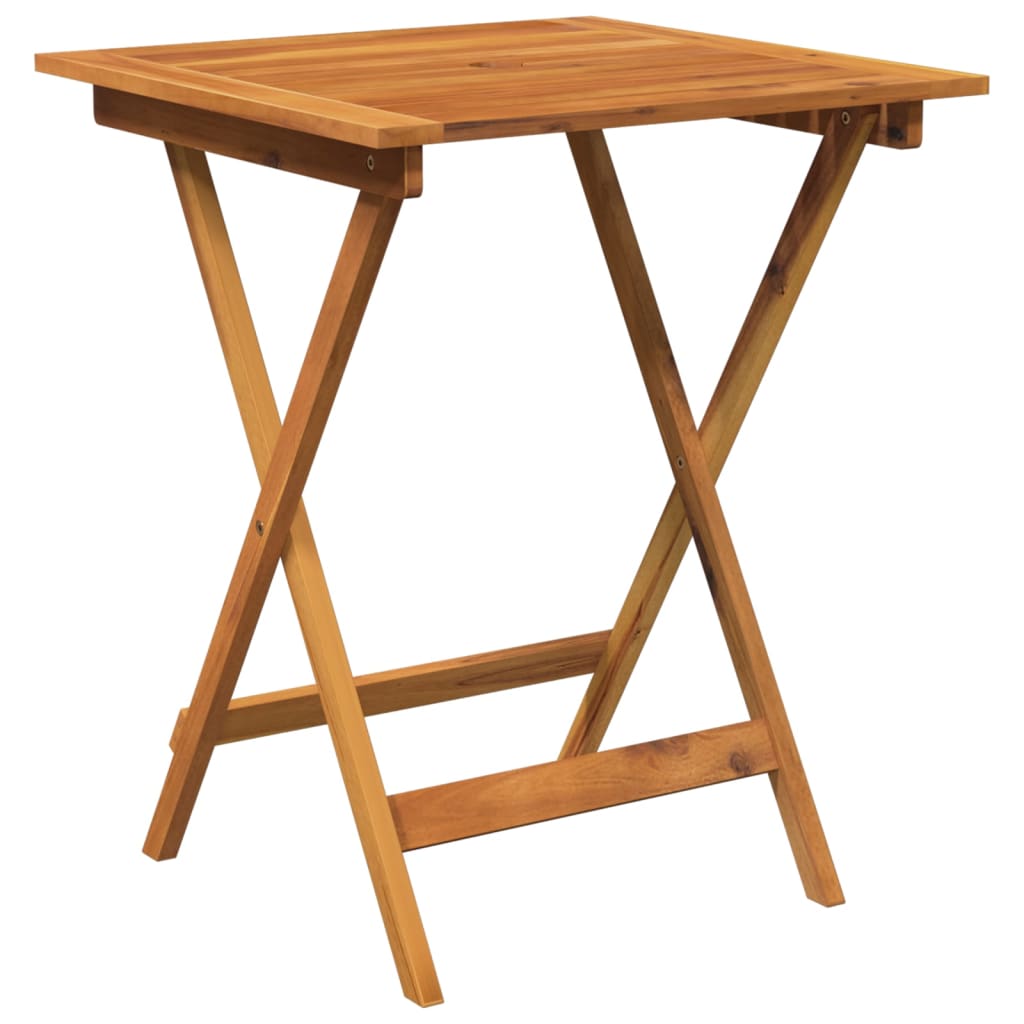 Garden Dining Set |  Foldable  | Square | Rustic