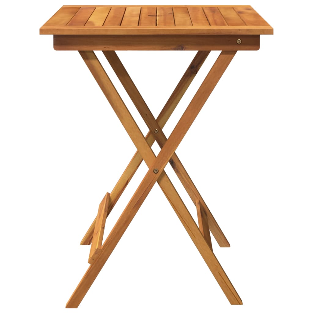 Garden Dining Set |  Foldable  | Square | Rustic