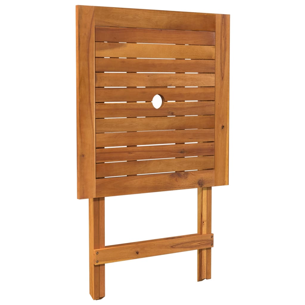 Garden Dining Set |  Foldable  | Square | Rustic