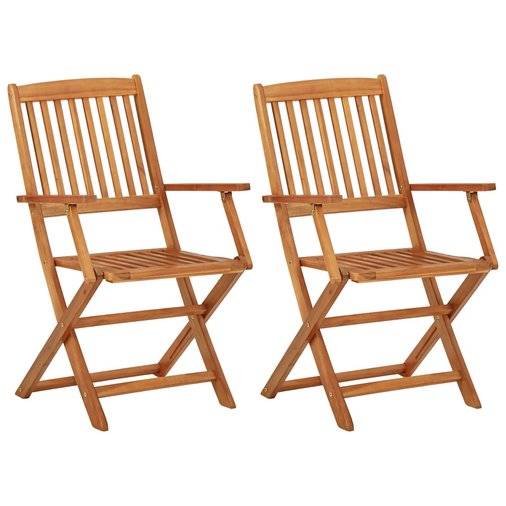 Garden Dining Set |  Foldable  | Square | Rustic