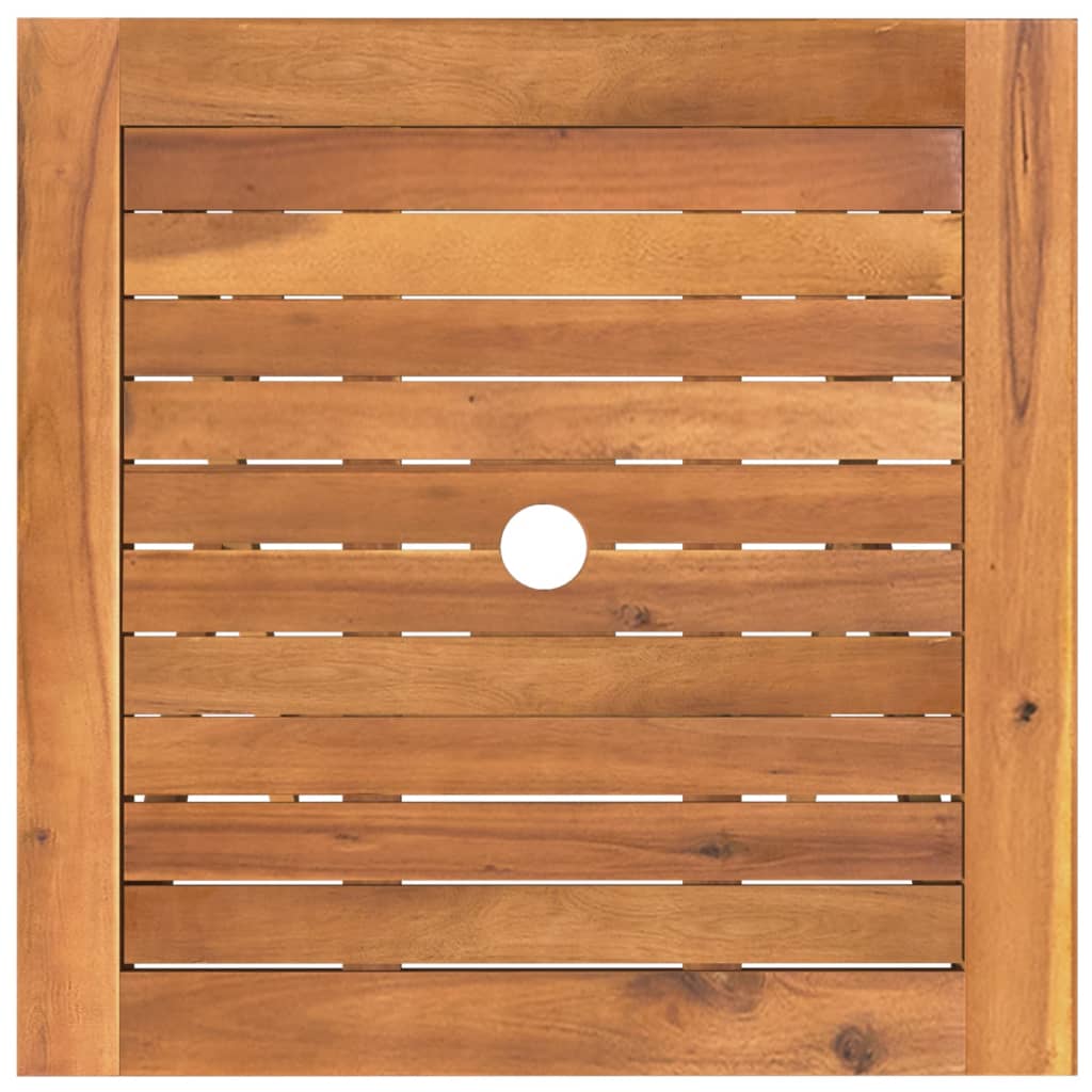 Garden Dining Set | Natural wood | Solid Acacia wood | Compact