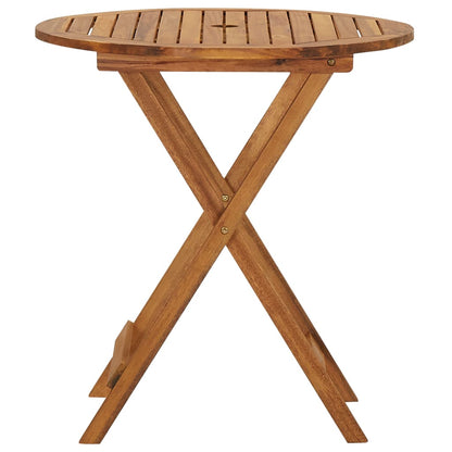Garden Dining Set | Brown | Solid acacia wood | Compact |  Foldable