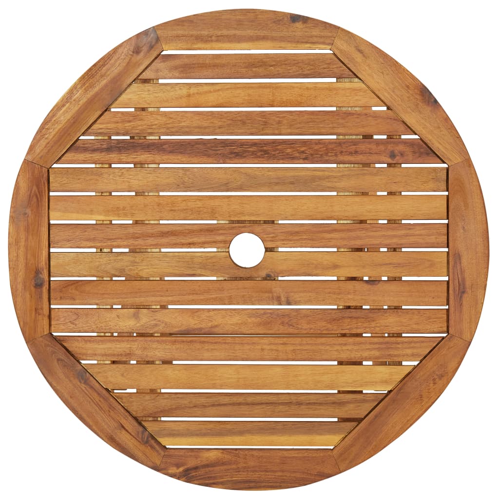 Garden Dining Set | Brown | Solid acacia wood | Compact |  Foldable