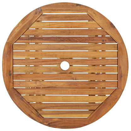 Garden Dining Set | Brown | Solid acacia wood | Compact |  Foldable