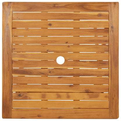 Garden Dining Set | Natural Wood | Solid Acacia Wood | Compact | Foldable