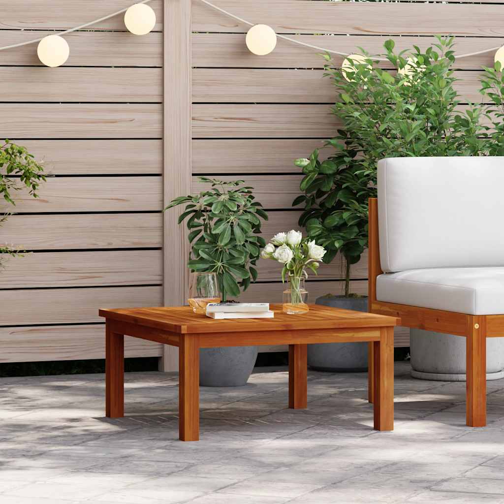 Garden Lounge Table | Brown | Solid Acacia Wood | Medium | Modular
