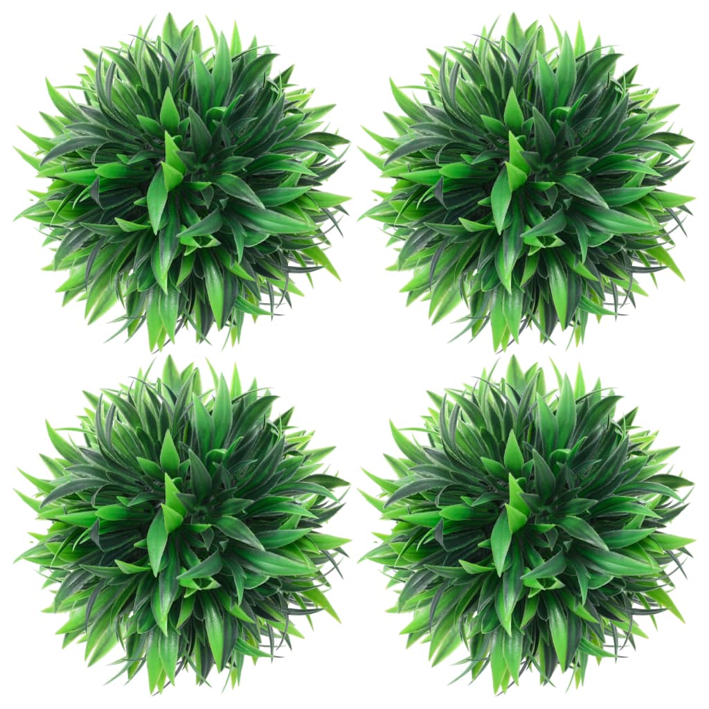 Artificial Boxwood Ball | Mixed Green | Polyethylene | Small