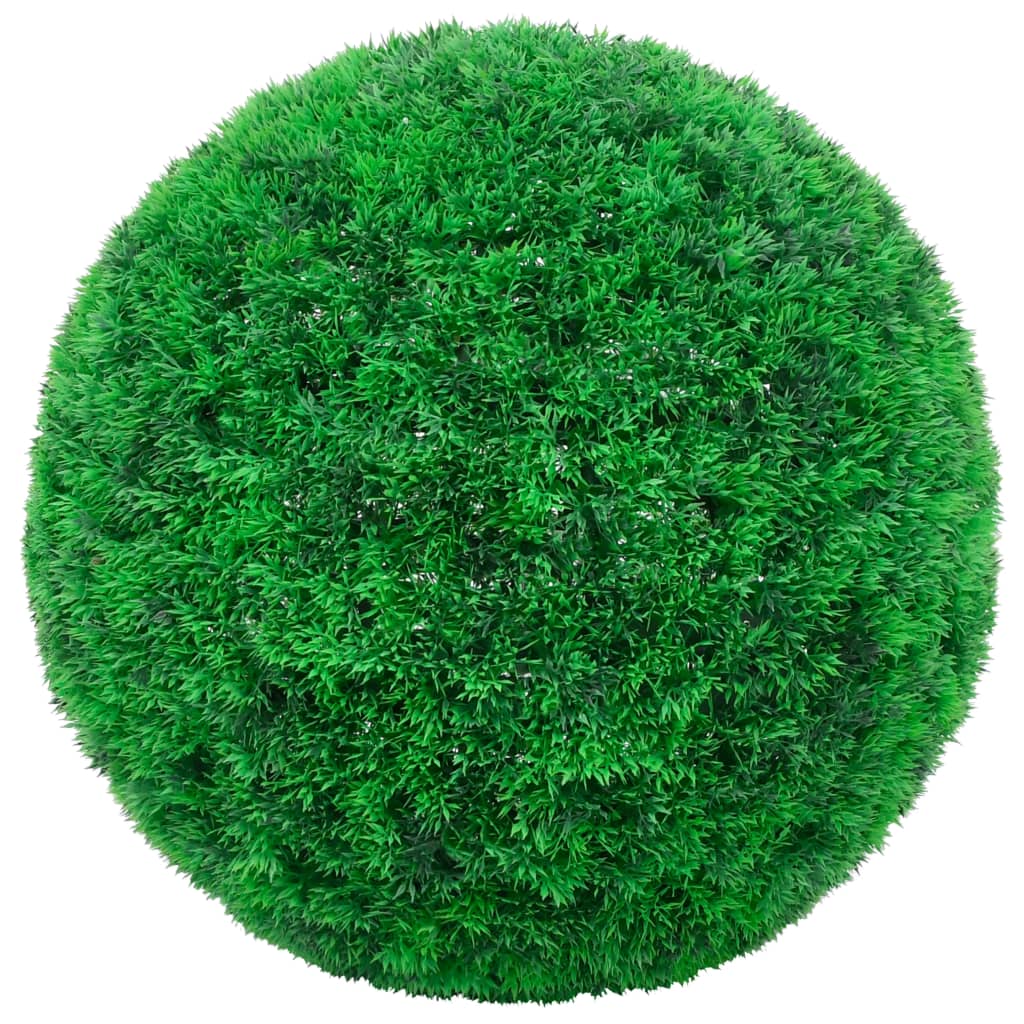 Close-up view of Artificial Boxwood Balls 2 pcs 45 cm with lush green colour and natural texture.