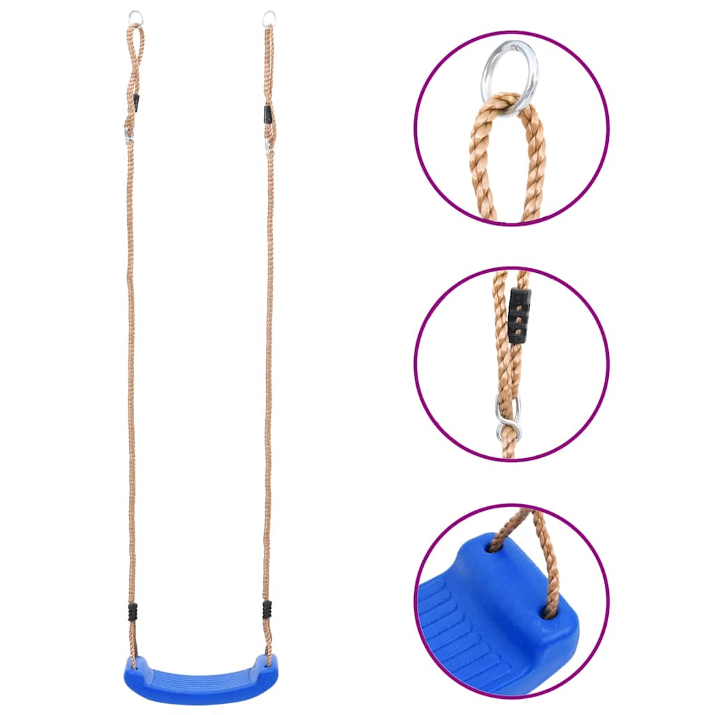 Swing Seat for Children Blue