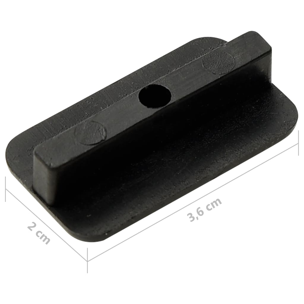 Decking Clips with Screws 200pcs Plastic and Stainless Steel304