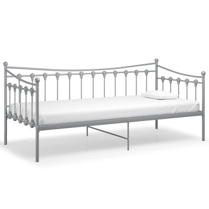 Sofa Bed Frame | Grey | Powder-coated metal | Single