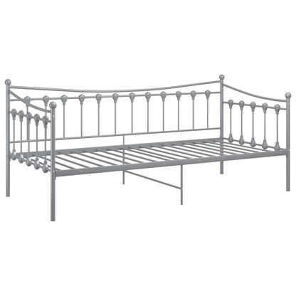 Sofa Bed Frame | Grey | Powder-coated metal | Single